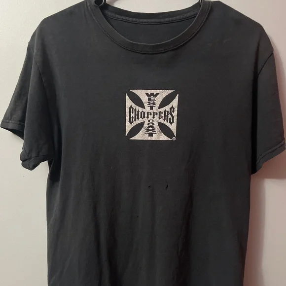 Shirts | Vintage Thrashed West Coast Choppers Shirt | Poshmark